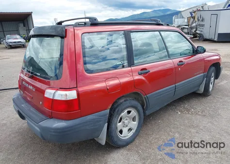 2001 Subaru Forester L z USA, uszkodzony, nr VIN JF1SF63521H750378